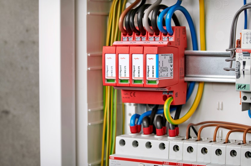 Überspannungsschutz Installation